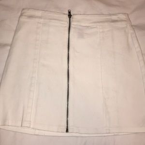 Forever 21 zip up skirt
